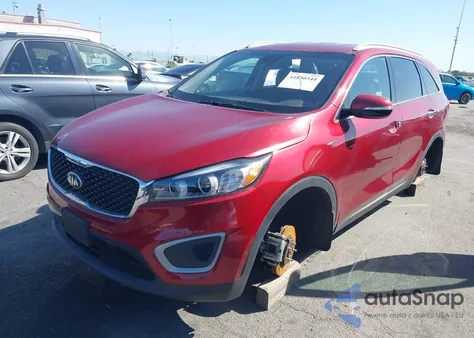 2017 Kia Sorento 2.4L Lx from USA, damaged, VIN 5XYPG4A39HG278976